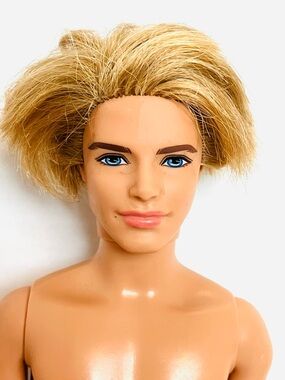 Barbie Ken Fashionistas Fashion Doll Rooted Hair Read Mattel Nude